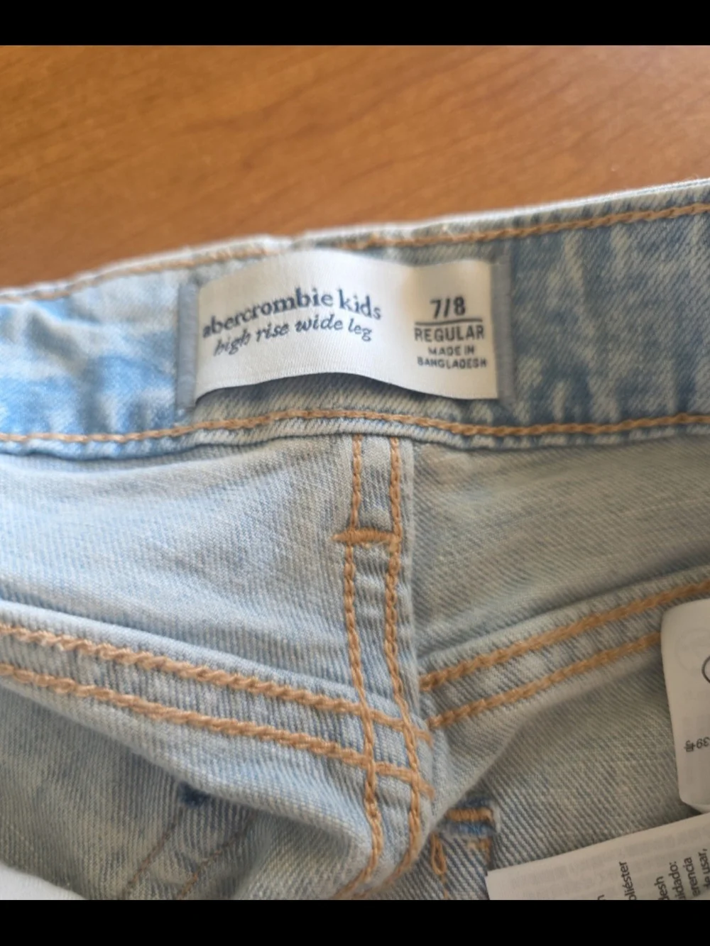 abercrombie kids light wash